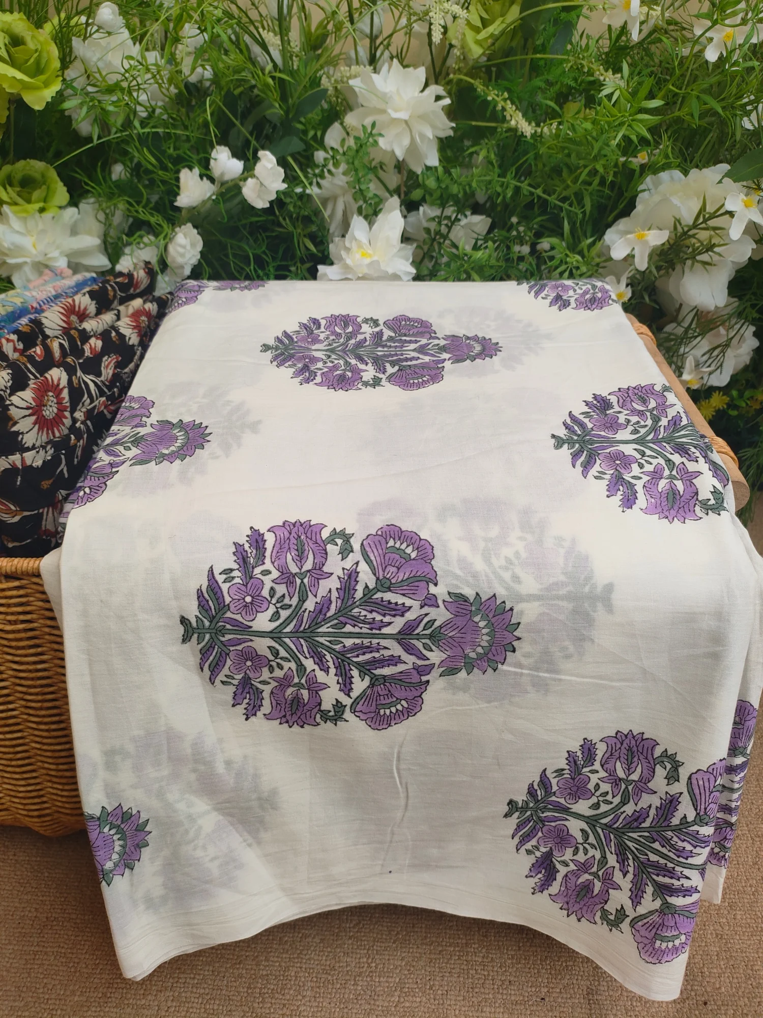 

Индийская хлопковая ткань с деревянным принтом для шитья, квилтинга и домашнего декора, высококачественная мягкая хлопковая ткань