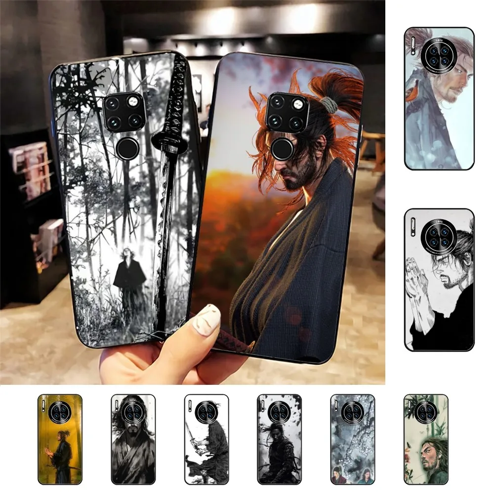 

Japanese Samurai M-Musashi M-Miyamoto Phone Case For Huawei Mate 10 20 30 40 50 lite pro Nova 3 3i 5 6 SE 7 pro 7SE