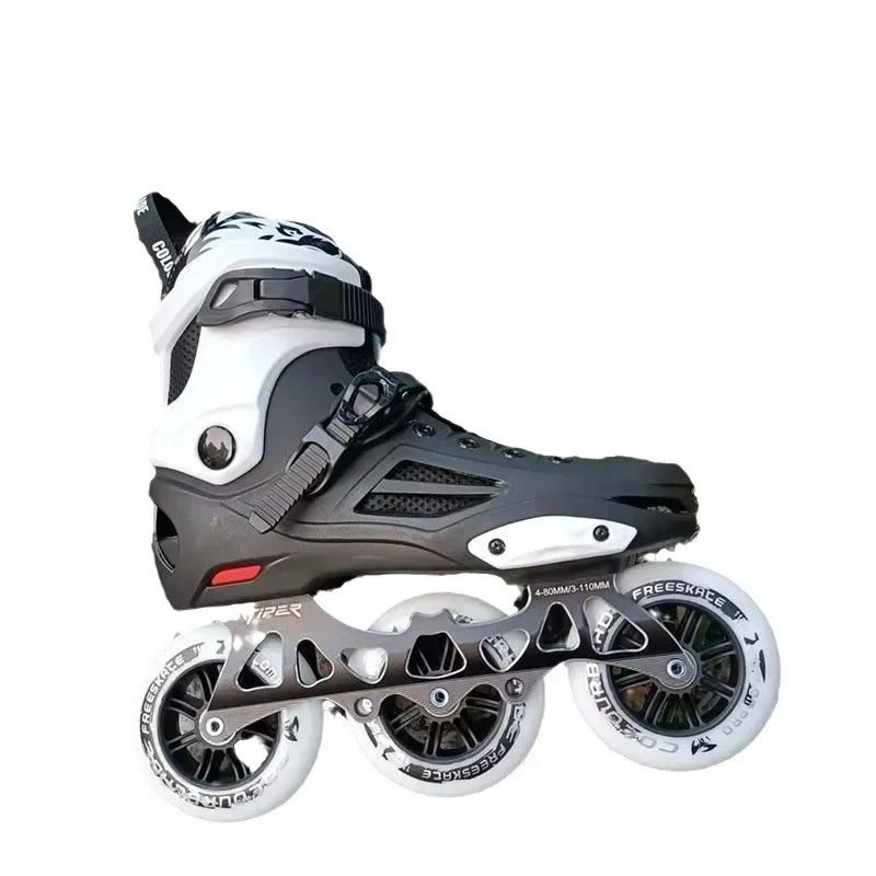 

Roller skates big wheel speed skating male adult speed skating professional racing three wheel skating adult