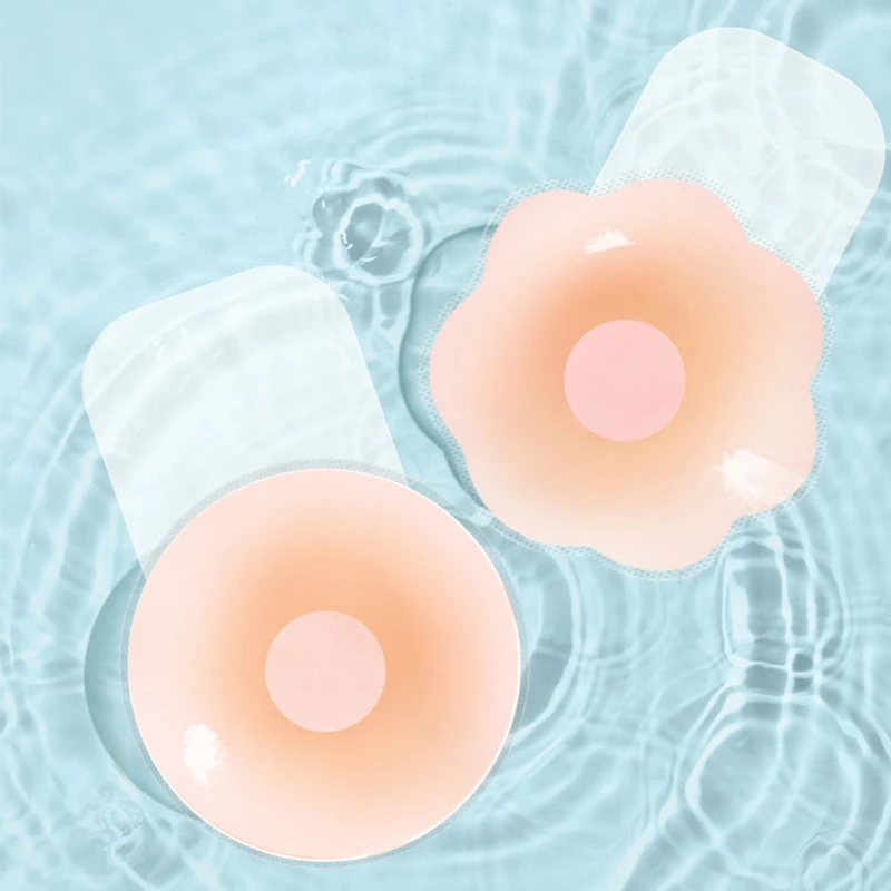 

Gathering Nippple Cover Ultra-thin Sticky Bra Point Silicone Lift Traceless Anti-convex Invisible Stickers for Nipples Boob Tape