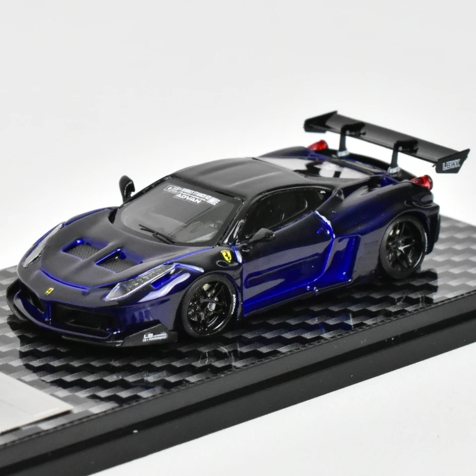 【美品】U2 Models 458 Resin 1/64 ミニカー QIDIAN 1:64 458-GT Resin Diecast Model Car