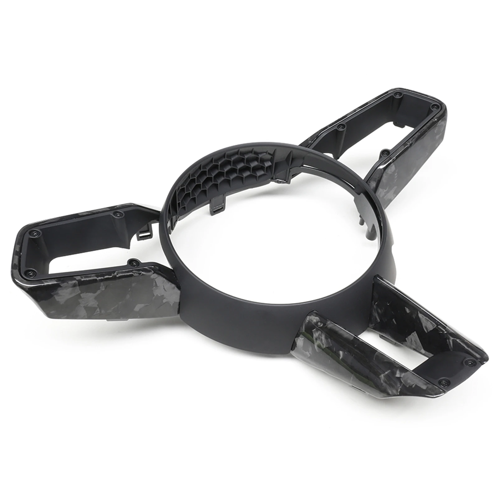 

Внутренняя отделка панели рулевого колеса автомобиля, накладка на рамку для Porsche 911 992 Taycan J1 Panamera 971.2 2020-2023