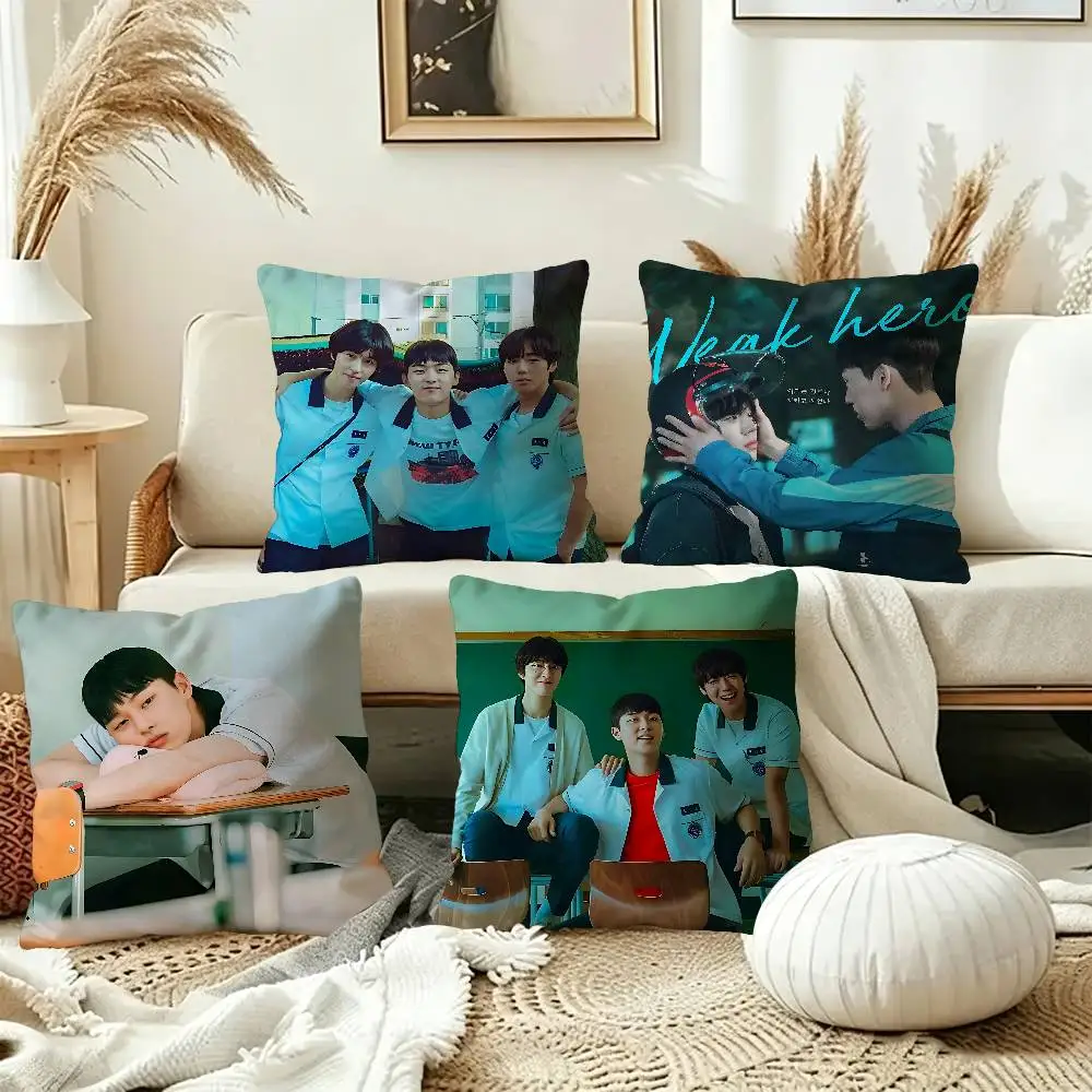 W-Weak HeroS Class Pillow Anime Pillow Sofa Bed Head Pillow Cover Cushion Cover 45x45 cm Fashion