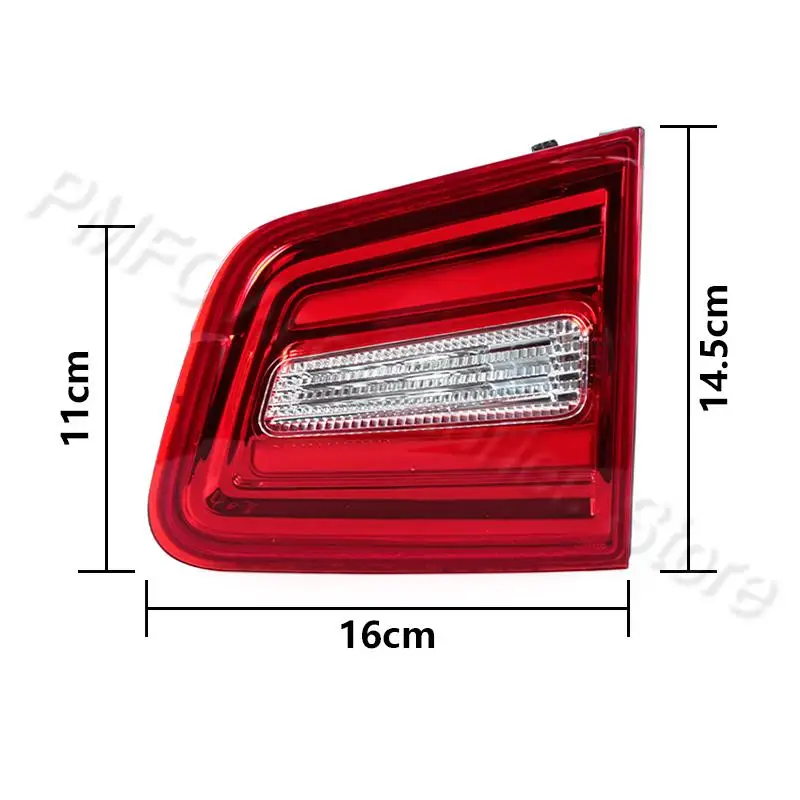 Inside Taillight Turn Signal Lamp Rear Brake Light Tail Lamp Assembly Reflector Stop Lamp For Citroen C5 2013 2014 2015 2016