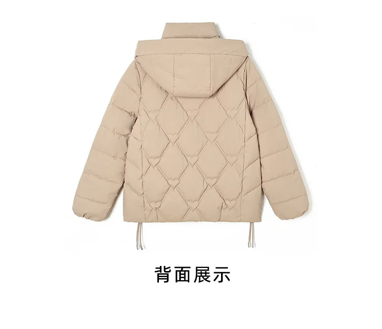 Winter Warm Thick Hooded Puffer Coat for Women L-4XL Windproof Russian Cold Weather Snow Jacket Middle Aged Mom Outerwear Cozy