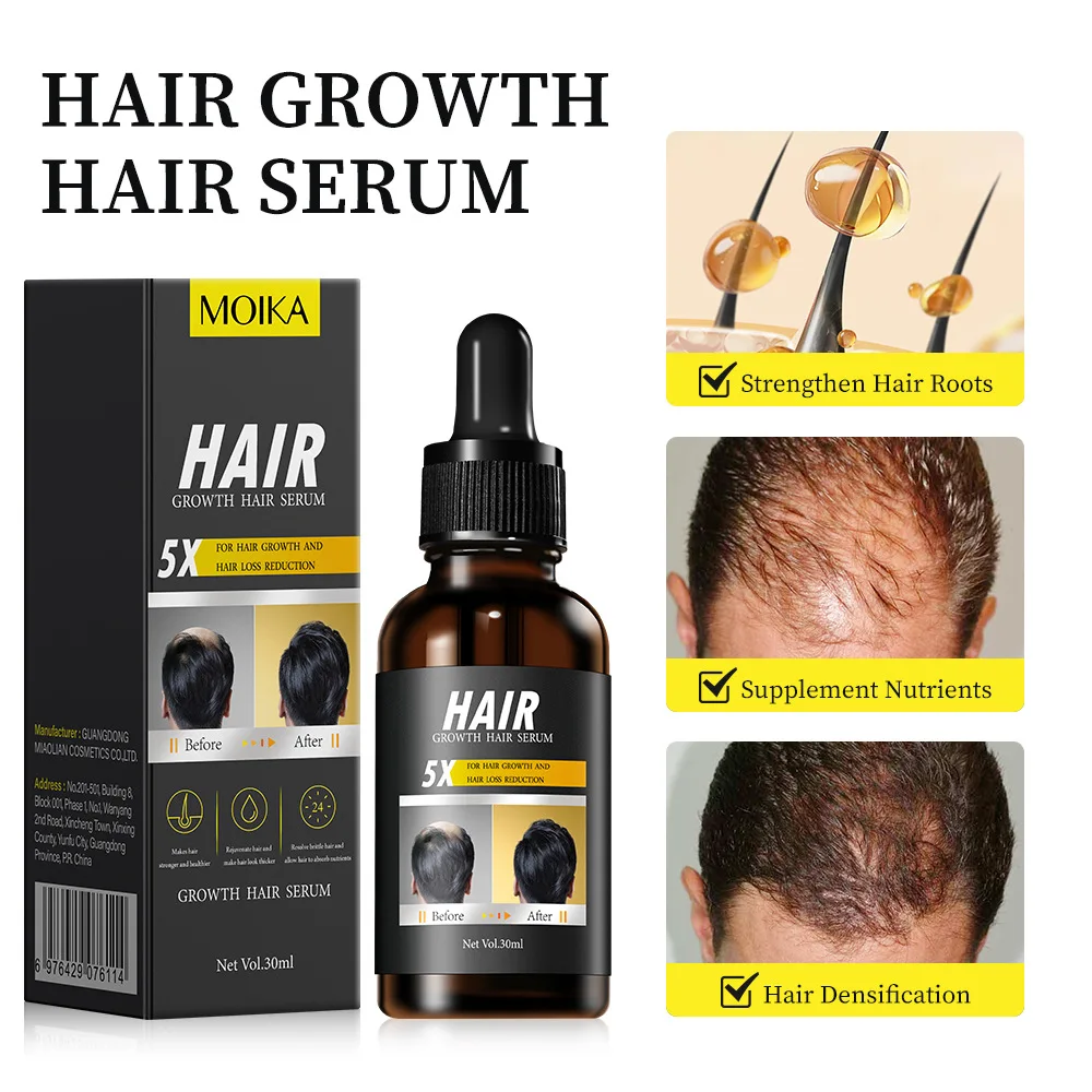 

Anti Hairs Loss Treatment Hair Growth Oil Mint Hair Strengthening Oil Nourishing Roots Regrowth Hair For Men Women 30ml