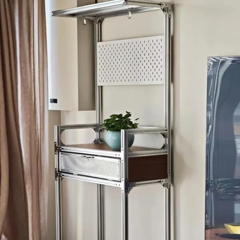 Modern cabinet display stands, suitable for commercial display stores, elegant market display stands
