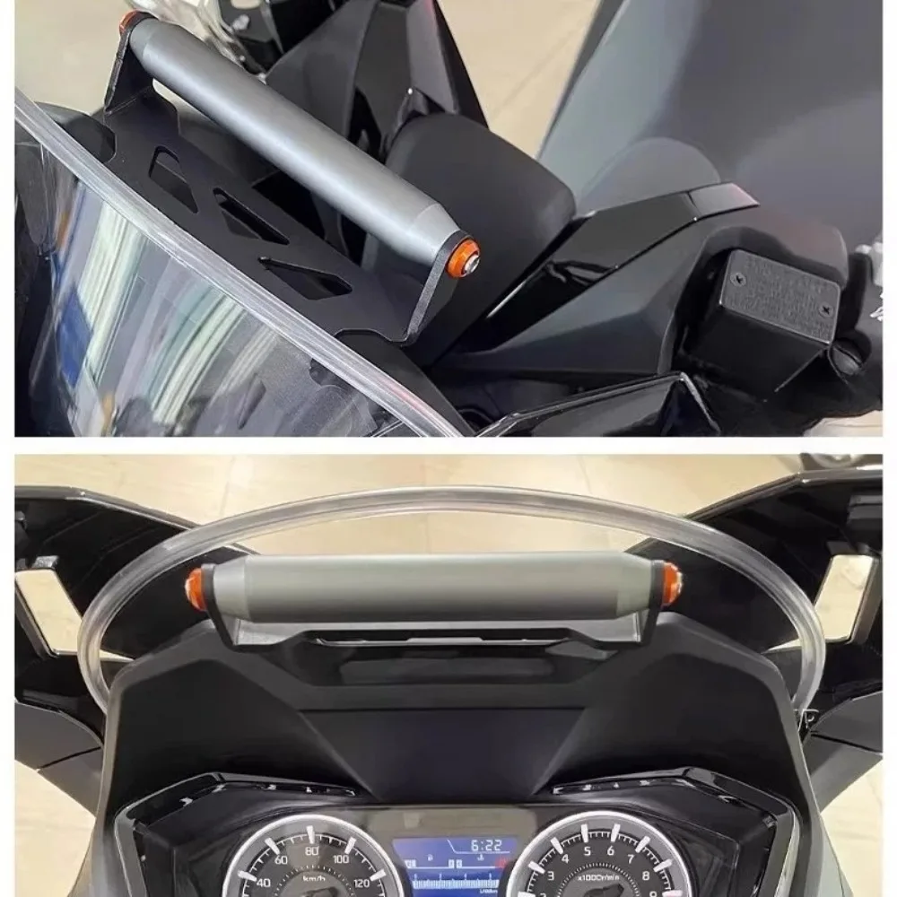 2025 for Honda Forza NSS350 Modified Mobile Phone Navigation Bracket Aluminum Alloy Crossbar Extension Bracket
