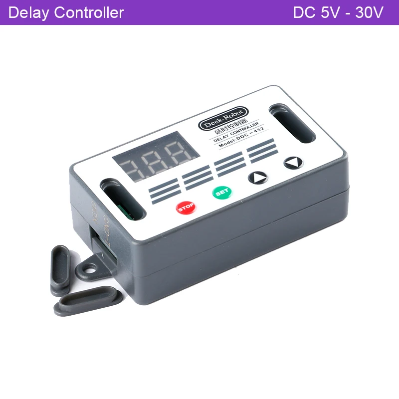 

12V 24V Delay Controller DC 5V-30V LED Digital Time Delay Relay High level trigger Cycle Timer Delay Switch Dual MOS Controller