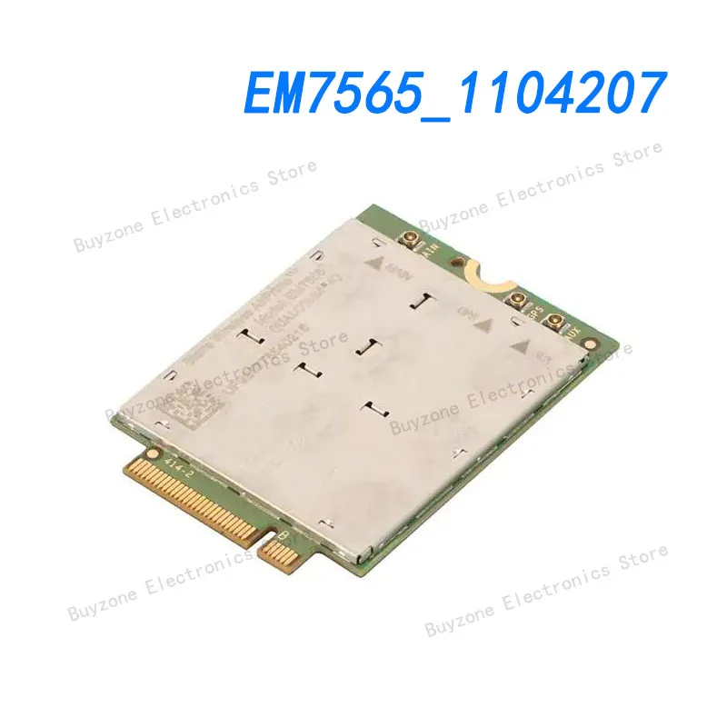 

EM7565_1104207 Cellular 4G LTE CAT-12 (AT&T/Verizon), Beidou, Galileo, GLONASS, GNSS, GPS, HSPA+ Transceiver Module