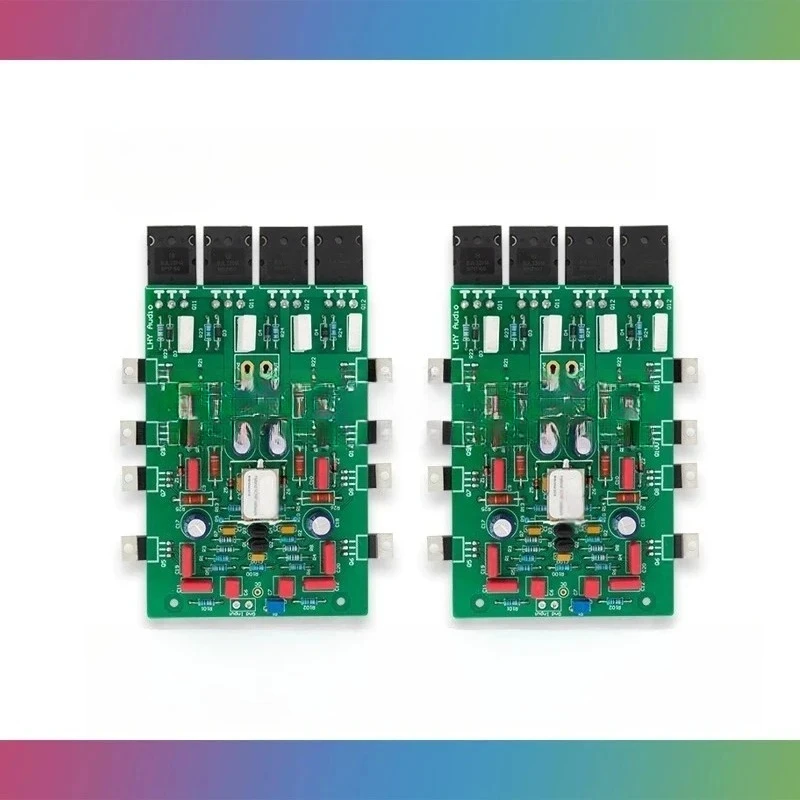 2 pairs of parallel output versions of 108 post-amplifier replica without negative feedback amplification circuit DIY kit