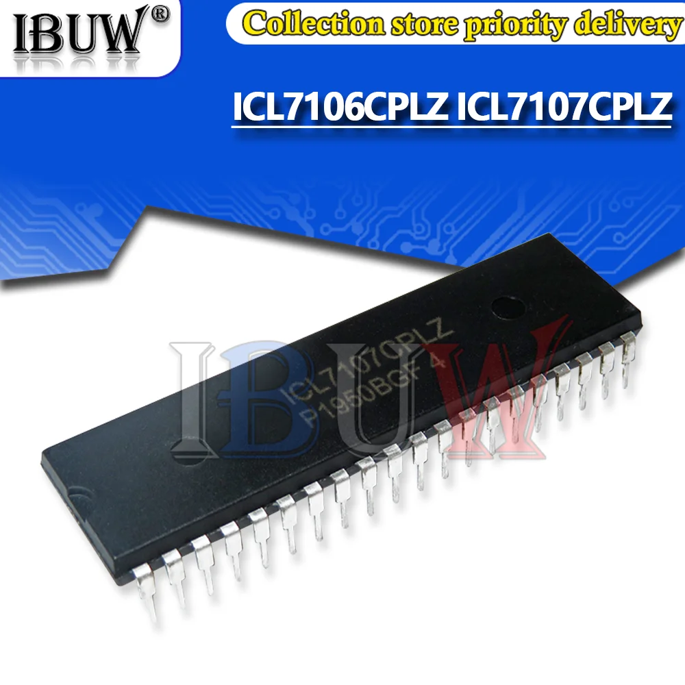 2PCS ICL7106CPLZ DIP40 ICL7106 DIP 7106CPLZ DIP-40 ICL7107CPLZ  ICL7107 7107CPLZ