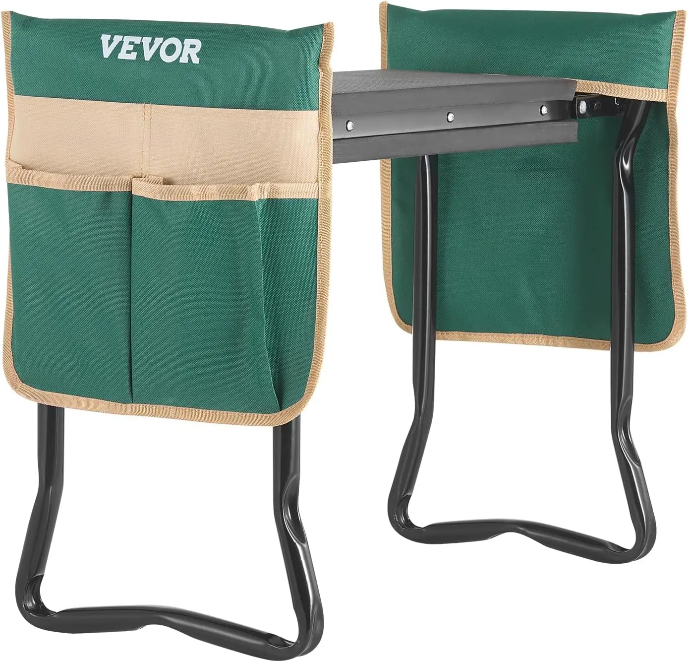 

Складной садовый стул-подставка с сумкой для инструментов, грузоподъемность 150 кг, 8-дюймовая подушка из EVA — идеальный подарок для садоводов
