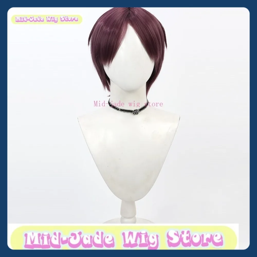 Mid-Jade Perücke Store No Girls In The Mix Hagiu Cosplay Perücke Anime Spiel Rollenspiel Kunsthaar Halloween Party