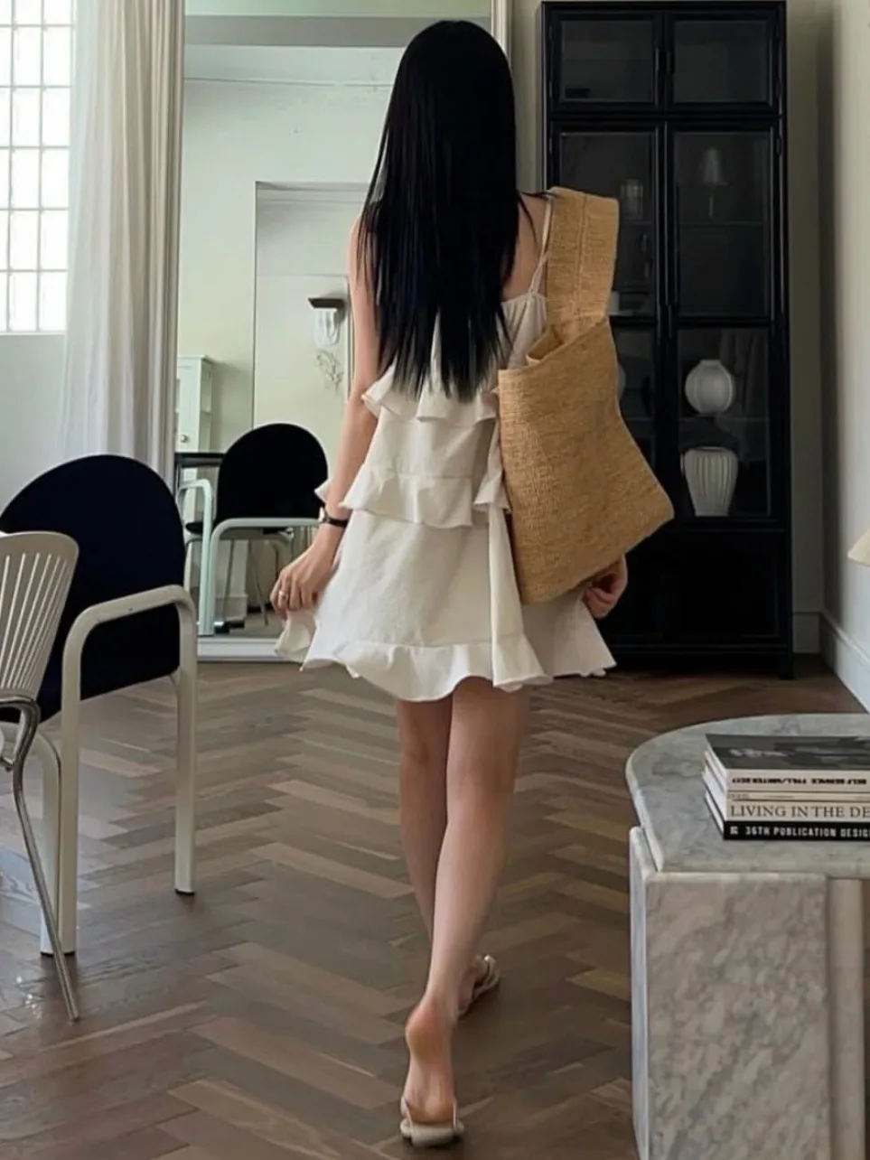 Verão lindo bolo plissado alça em camadas dr novo 2025 ele saia ele suéter feminino outro material 00%