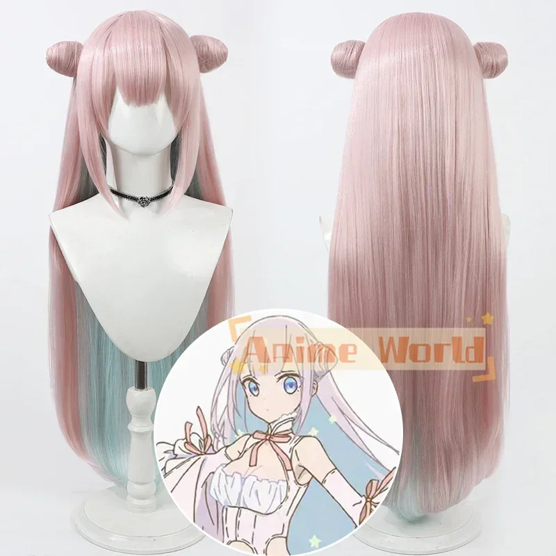 

Аниме Волшебная девочка и злый лейтенант, используемый для Be Archenemies Mimori Byakuya, парик для косплея, розовые, синие волосы, термостойкие