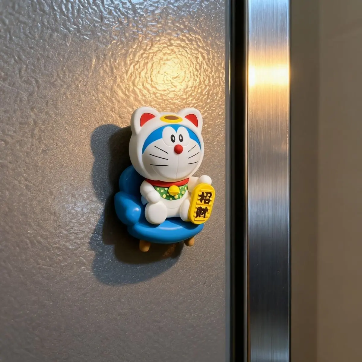 

2026NewBlue Cat Fortune Cat Magnetic Fridge Stickers Doraemon Mini Magnets Cute and Creative Cartoon Decorative Magnet Ornaments