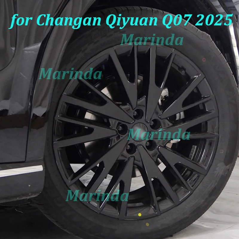 

Наклейки из ПВХ на ступицу колеса автомобиля для Changan Qiyuan Q07 2021, декоративная наклейка с защитой от царапин, чернеющая наклейка, внешние аксессуары