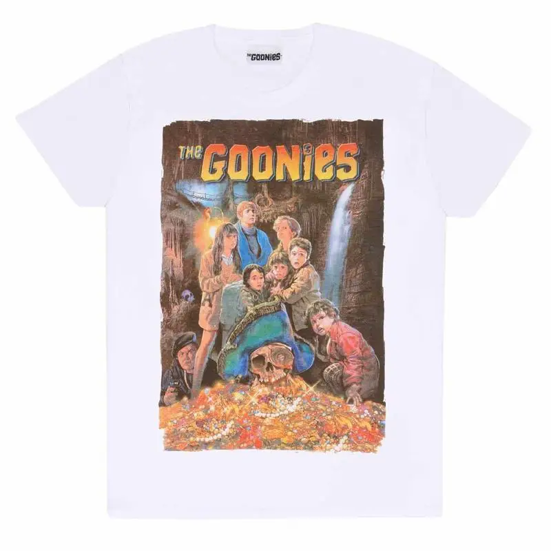 

Футболка с плакатом Goonies, маленькая новинка 79E777Z