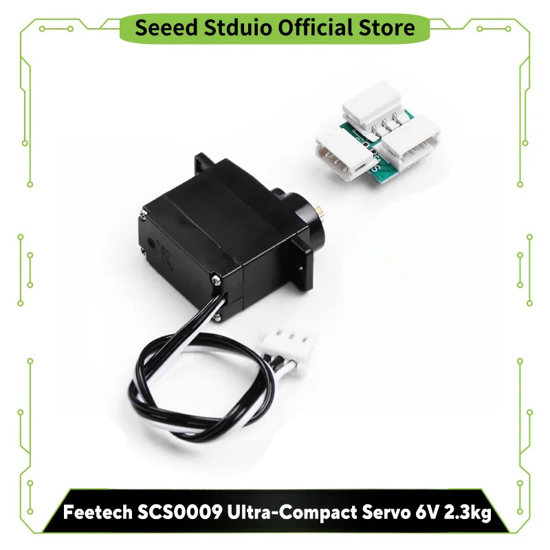 

Feetech SCS0009 Ультракомпактный сервопривод 6 В, 2,3 кг, крутящий момент для удивительных рук и HopeJR, сверхкомпактный интеллектуальный сервопривод с последовательной шиной, 1:416
