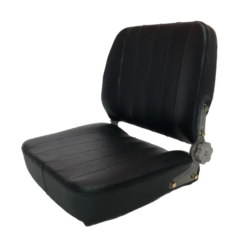 tractor seat with optional armrest and suspension