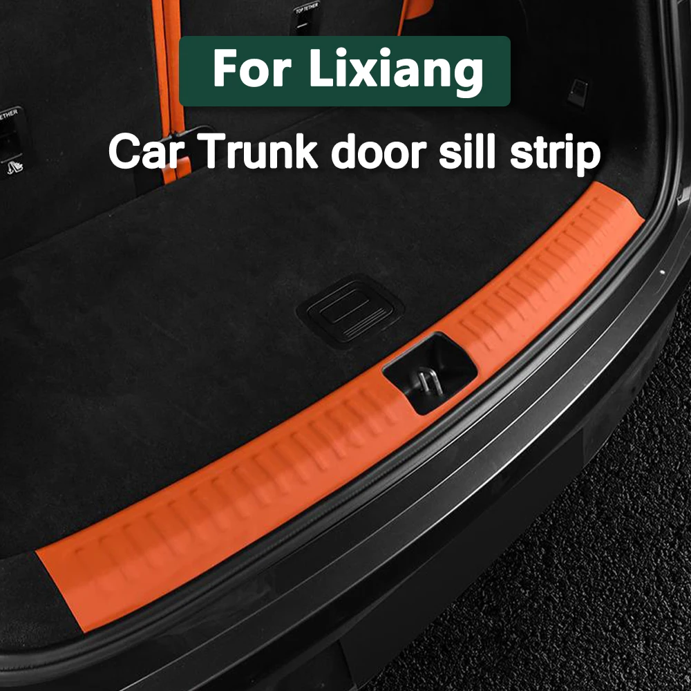 

For Ideal Li Lixiang L9 L8 L7 L6 Car Trunk door sill strip pedals protective strips leather interior modification