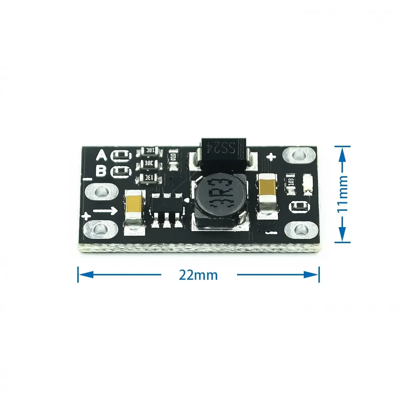 5-10pcs Mini DC-DC Boost Step Up Converter 3V 3.2V 3.3V 3.7V 5V 9V to 12V Voltage Regulator PCB Board Module can set 5V/ 8V/ 9V