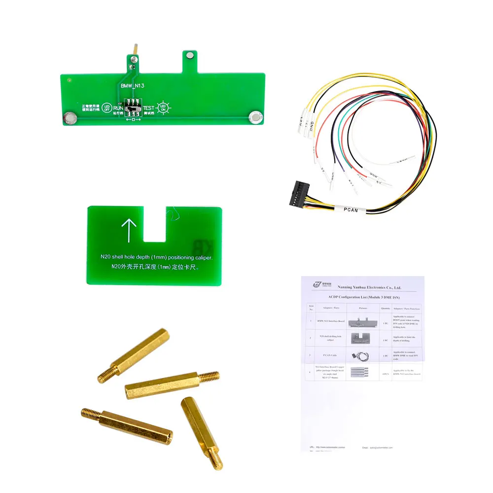 Yanhua Mini ACDP Module3 Read & Write DME ISN Code by OBD