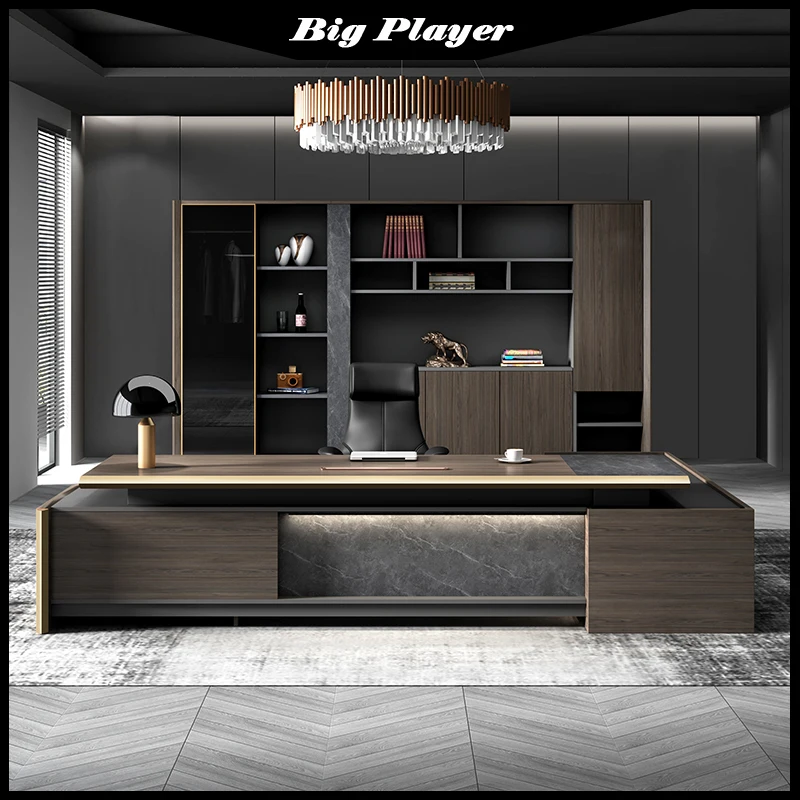 خزانة مكتب فنية للتخزين، ملحقات بسيطة وحديثة، مكتب غير عادي، أثاث مكتب أوروبي عالي الجودة #2