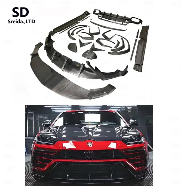 Top style quality carbon fiber Urus body kit with hood New Arrival URUS body kit for lamborghini