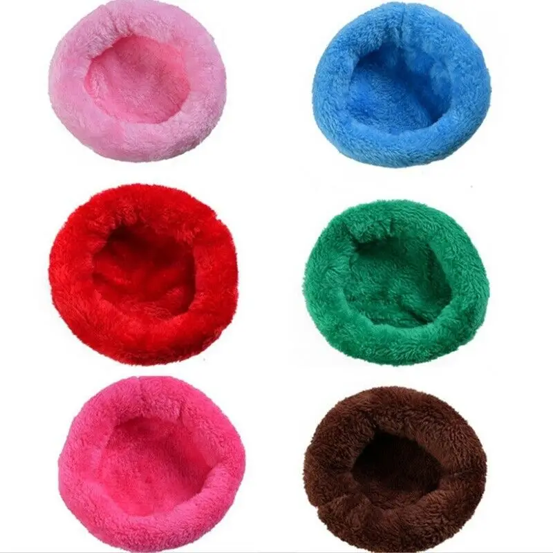 L Size Pet Cage for Hamster Accessories Dog Cat Bed Mouse Cotton House Small Animal Nest Winter Warm Sofa Sleeping Bag Mat