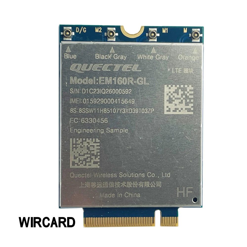 EM160R-GL  LTE-A Cat16 Module M.2 FDD-LTE TDD-LTE Support MIMO  4G Card For Laptop