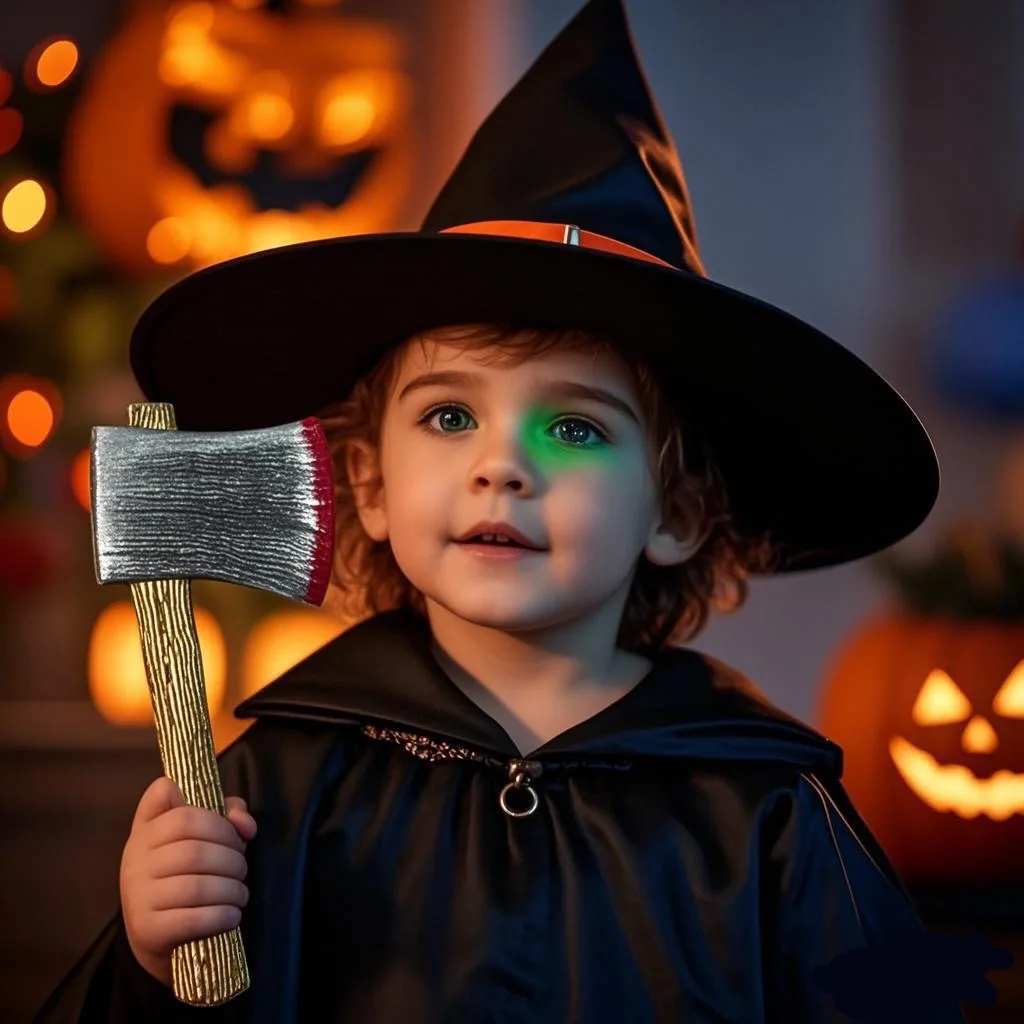Halloween Simulation Axe Toy Plastic Cosplay Axe Prop for Party Fancy Dress Costume Decoration for Kids Adults
