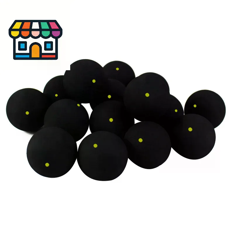 Rubber Squash Ball For Squash Racket Red Dot Blue Dot Ball Fast Speed For Beginner Or Training Accessories