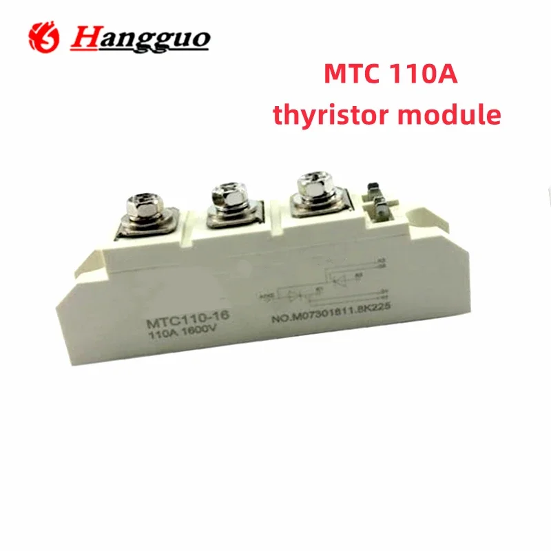 Original MTC110A 160A 200A 1600V thyristor module -16 Heating device soft start thyristor MTC160MTC200 module