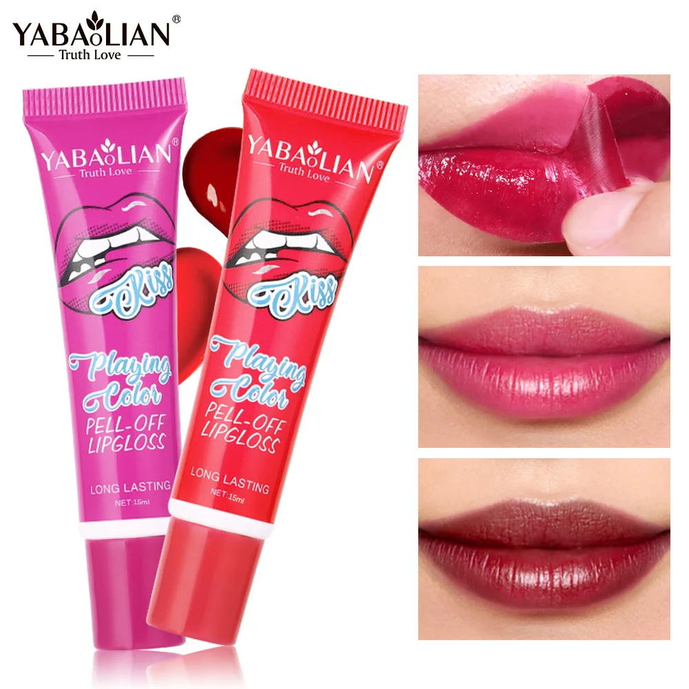 Afscheurende Lippenstift Hydraterende Lippenfilm Lipgloss Tekening Is Waterdicht Kleurvast En Antiaanbaklaag Verbetert De Teint-Make-Up