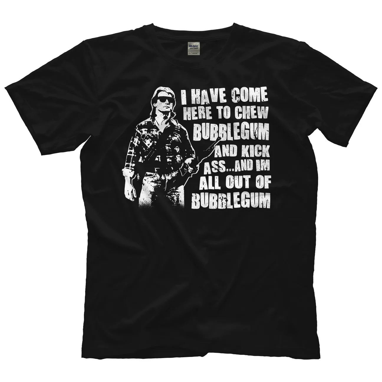 

Rowdy Roddy Piper — футболка с жевательной резинкой