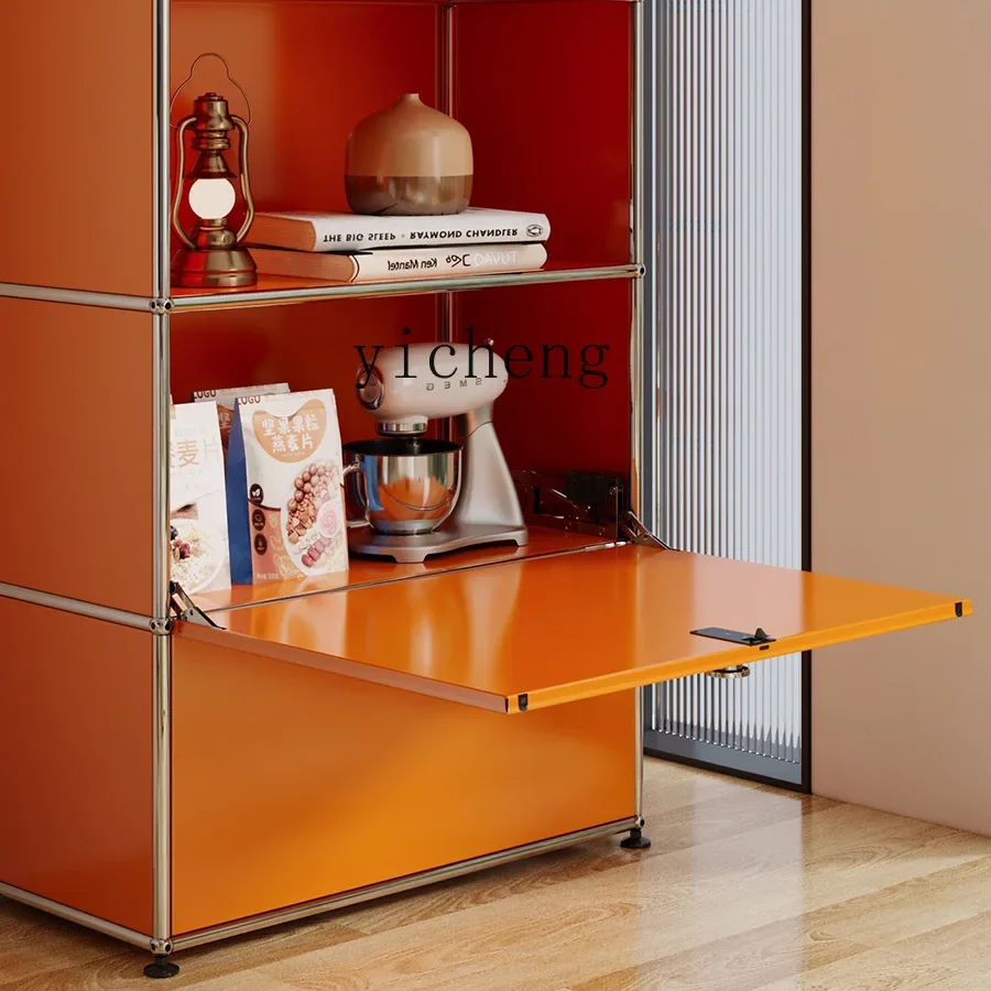 a2 Simple Chest of Drawers Living Room Bedroom Side Cabinet Locker Internet Celebrity Ins Module Combination