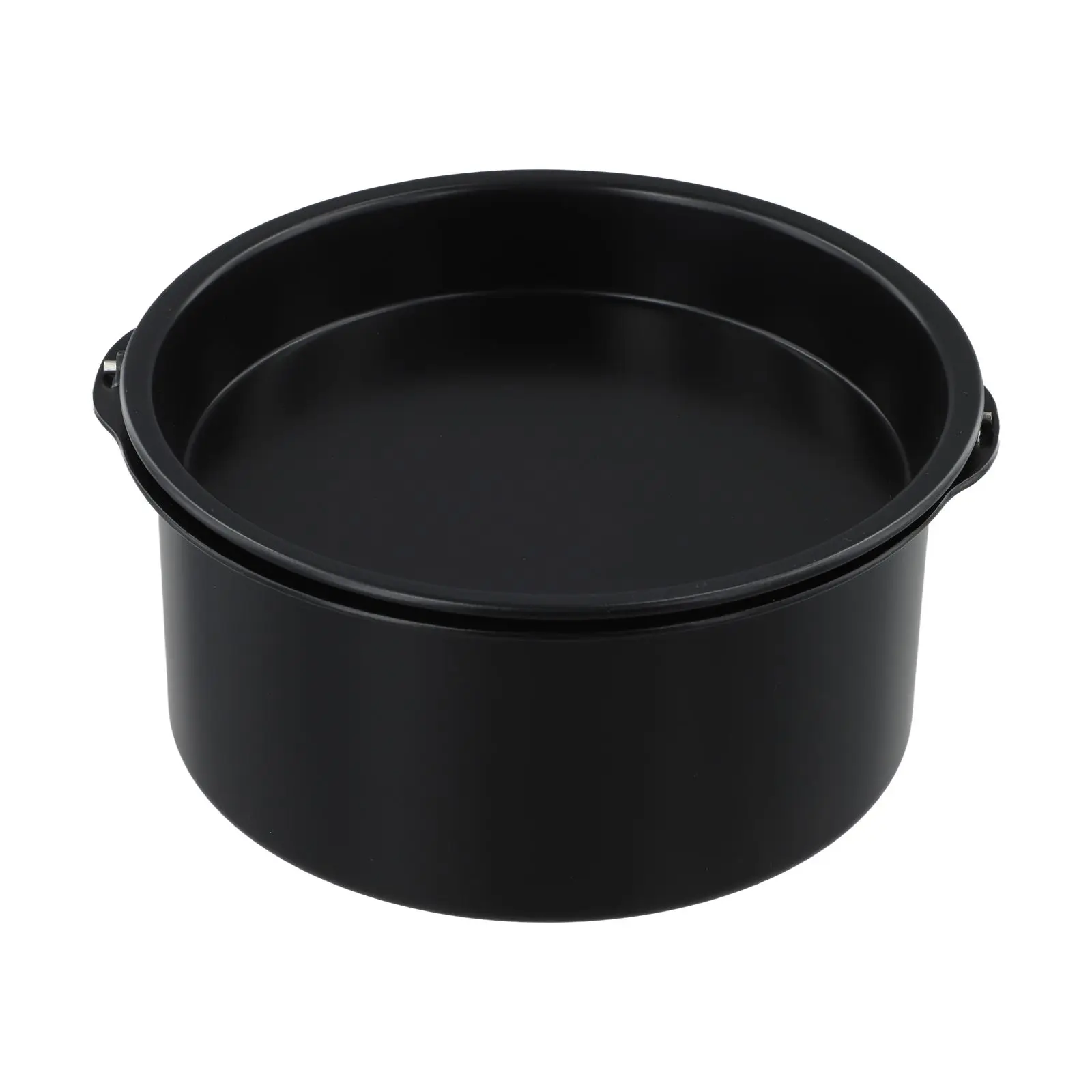 Air Fryer Basket Accessories Set 2 Pieces with Non-stick Cake Baking Tray and Pizza Pan for Crisp and Delicious Meals