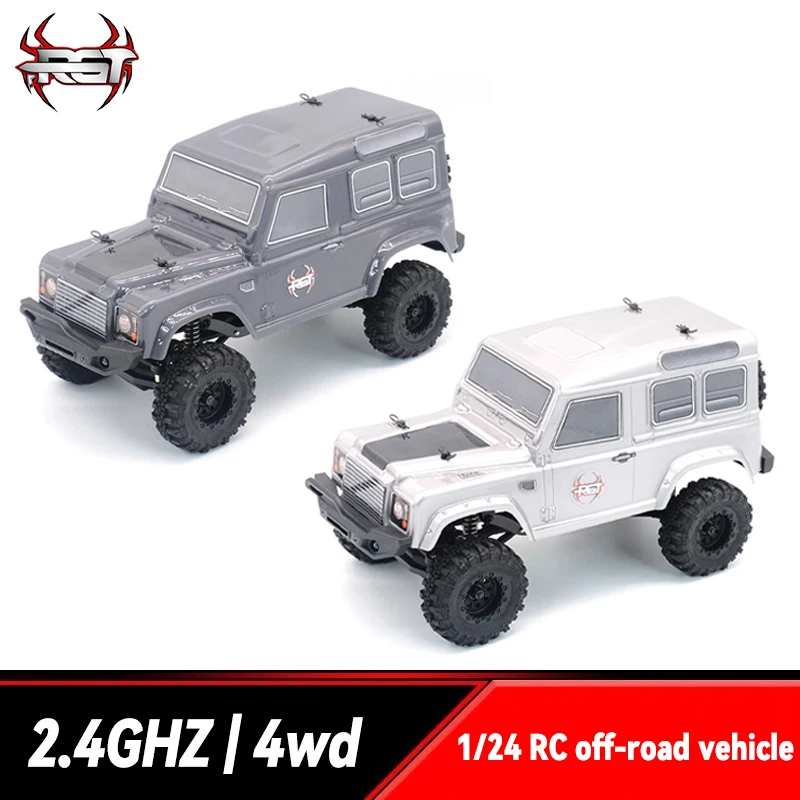 RGT 1/24 2.4ghz RTR RC four-wheel drive electric mini simulation Jeep climbing off-road vehicle model remote control car boy toy