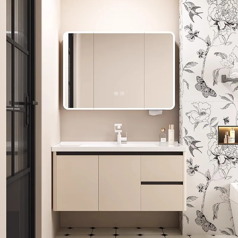 Honeycomb Space Aluminium Arc Badezimmerschrank Kombination Waschbecken Toilette Keramik Integriertes Waschbecken Waschbecken Gesichtswaschbecken
