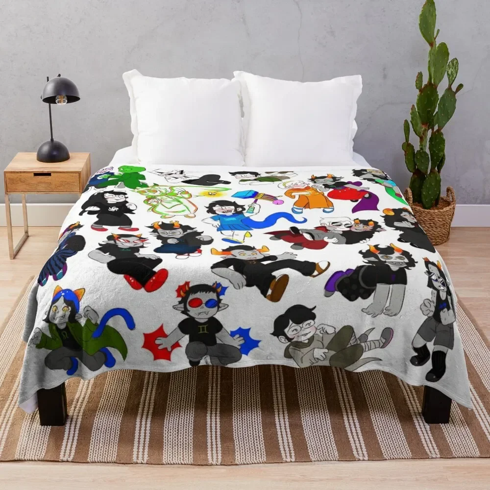 

all the character Throw Blanket Luxury Brand Decoratives Blankets