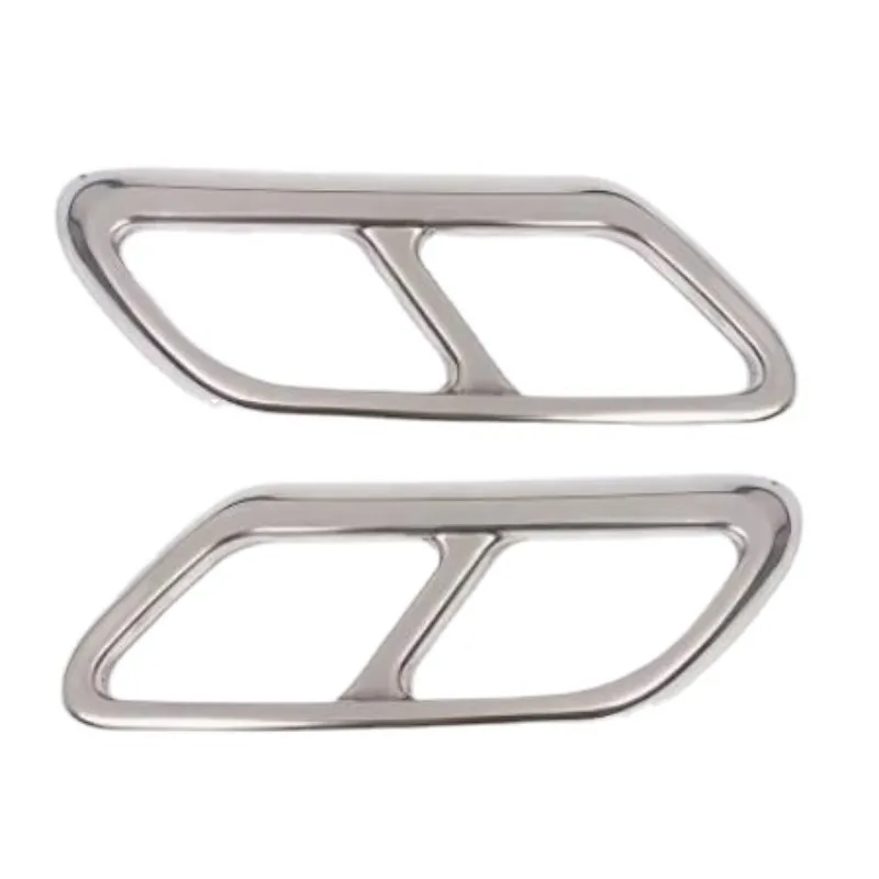 

Car Accessories Stainless steel Rear Exhaust Pipe Four Tail Throat Decorative For VOLVO XC40 XC60 2014-2016 2019 2020 2021