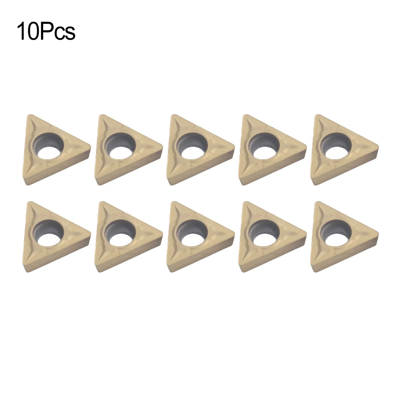 10 Pack TCMT16T308 TCMT32 52 Carbide Inserts for Lathe Tool Efficient Indexable Turning Bits for Steel and Stainless Steel