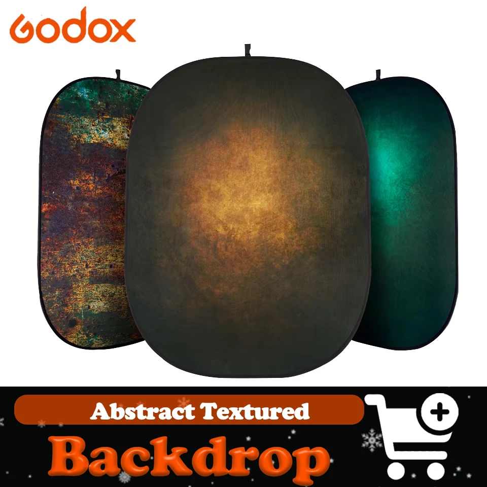 Godox Collapsible Backdrop for Photography 5 x 6' Collapsible Background