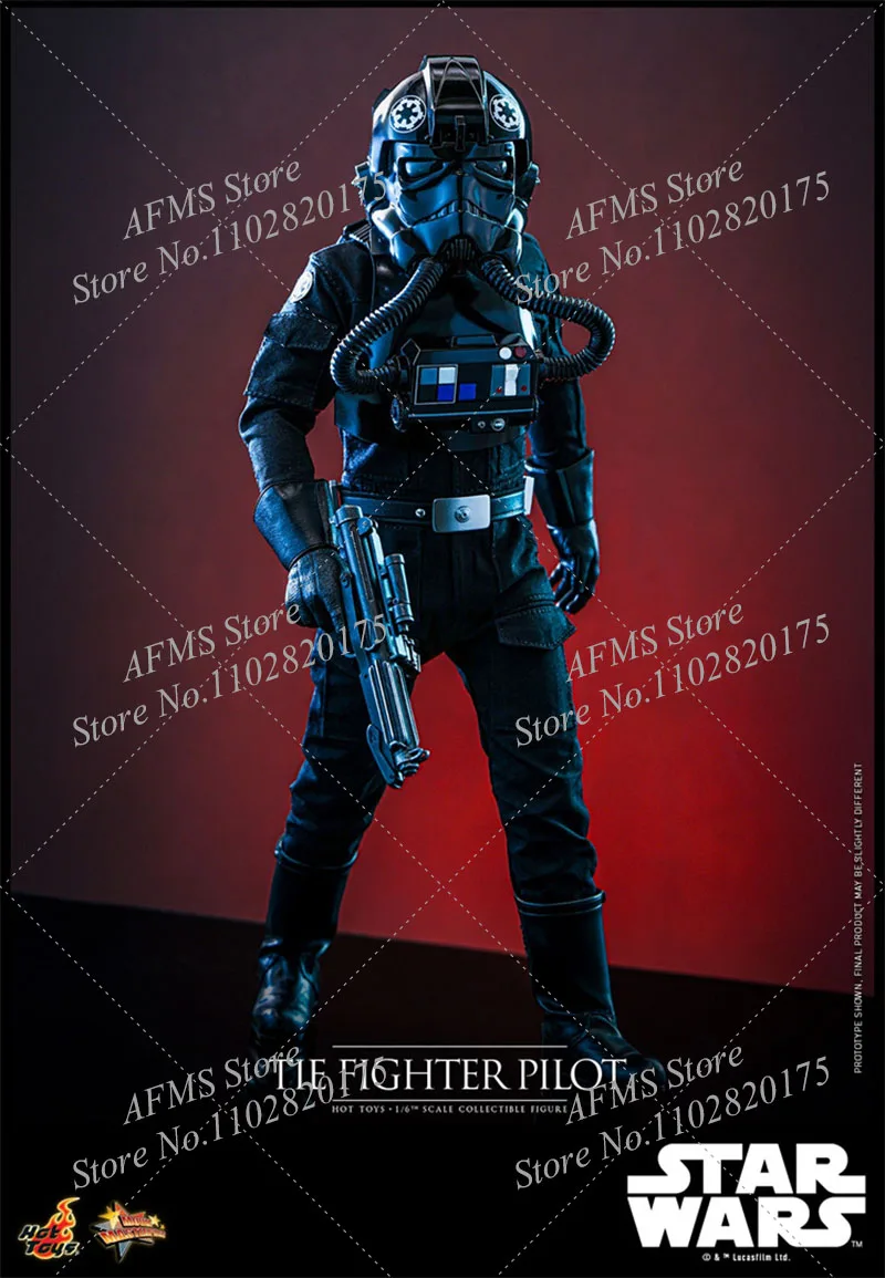 HOTTOYS MMS798 1/6 Scale Collectible Figure Star Wars 4 TIE Fighter Pilot Full Set 12Inch Men Soldier Action Figure Body Toys view 3