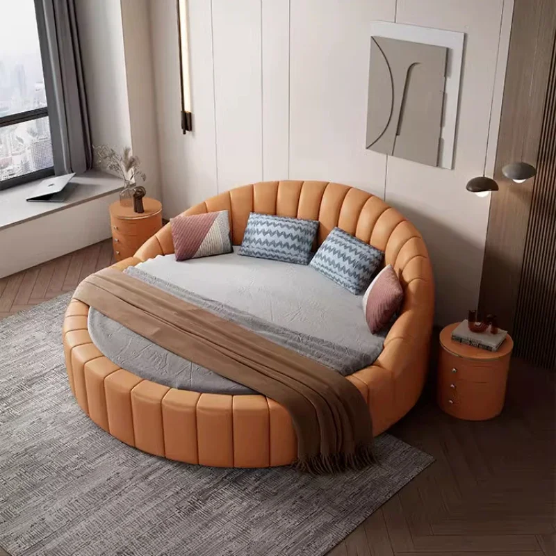أبيض بسيط إطار سرير مزدوج فراش Superking Bed Loft الكبار كاما الزوجية سرير كوين مجموعة الأثاث