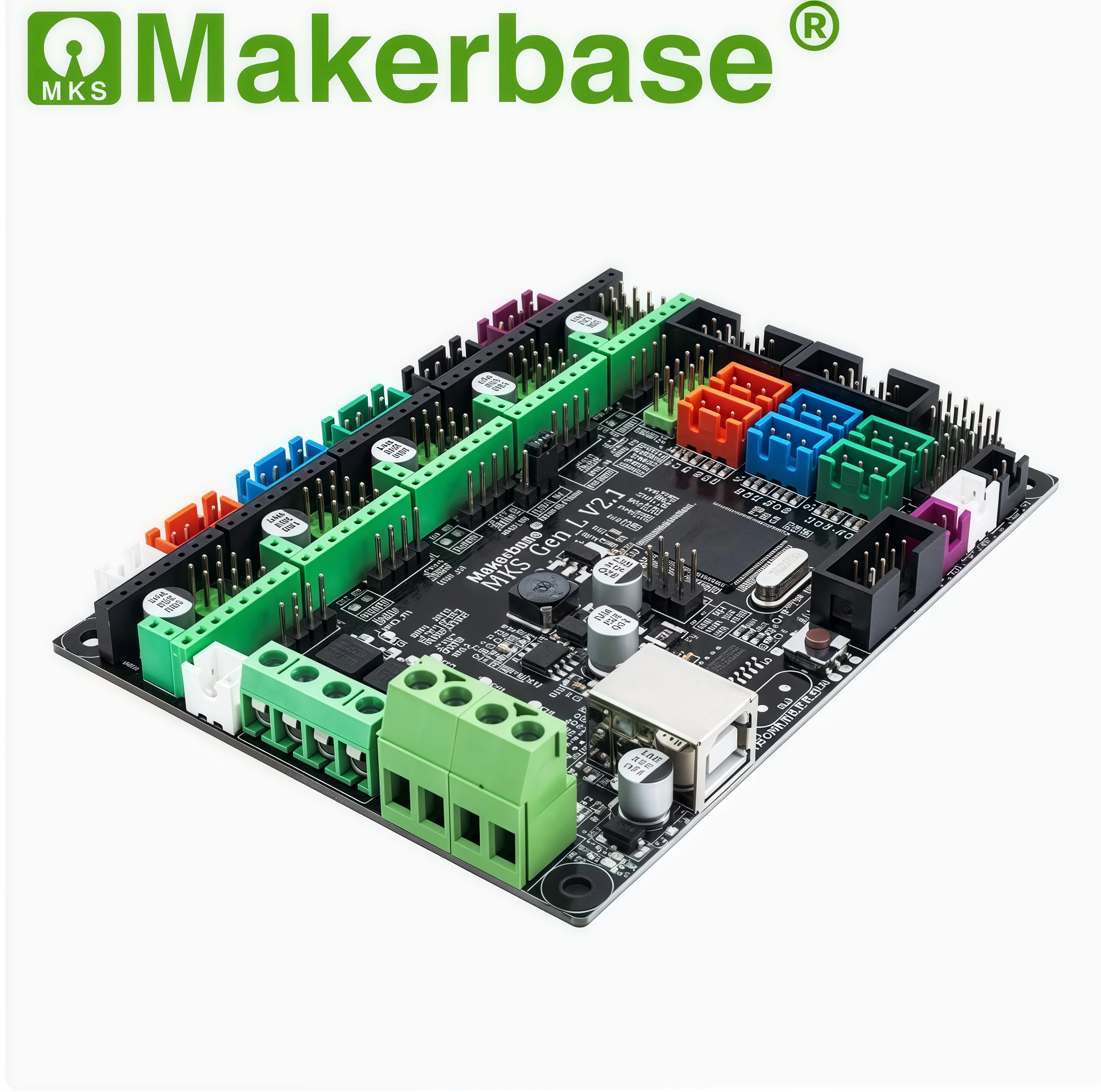 Makerbase MKS Gen-L 3D printer control board motherboard MKS GEN_L V1.0 MKS GEN_L V2.1 High cost performance Open source marlin