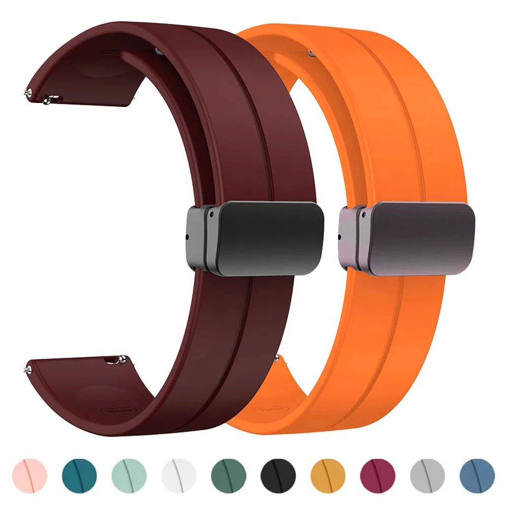 Correa de reloj de silicona de 22mm para Suunto Run, pulsera de repuesto para Suunto Ocean/Vertical/Race S, correa para hombre