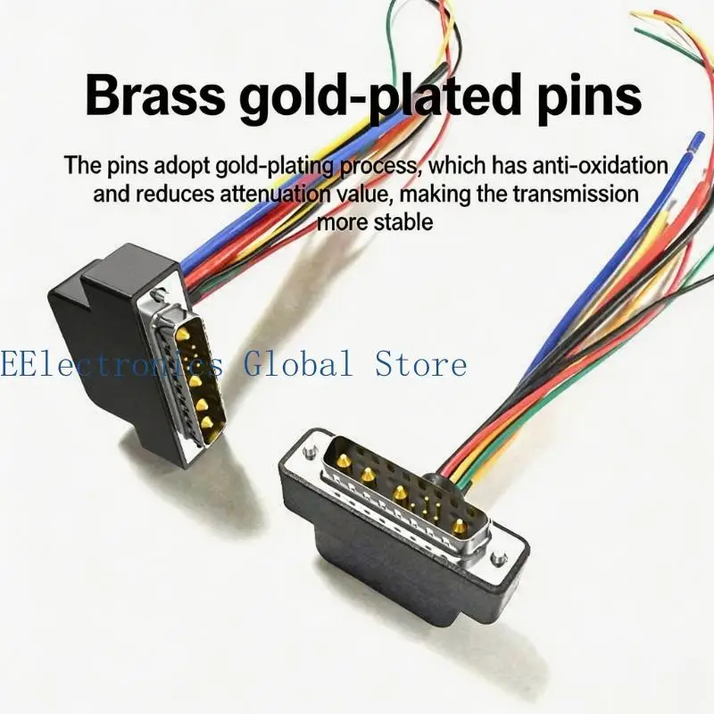 462B Premium 9W4 Large Current Connector Shell For Reliabled Electrical Connection